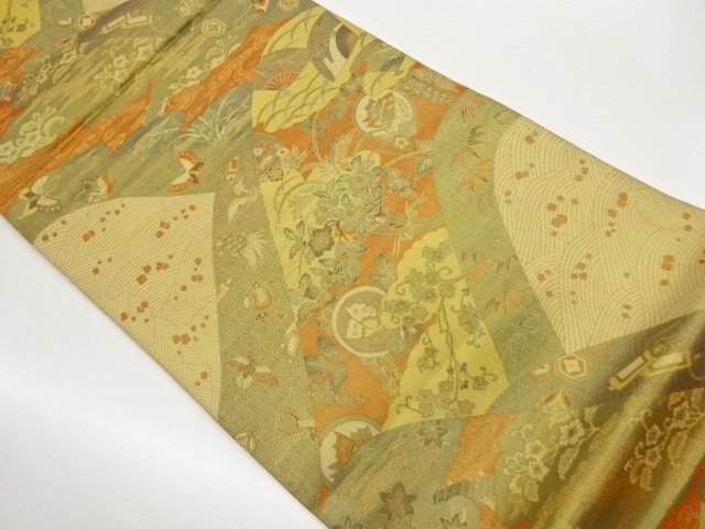 Japanese Kimono / Fukuro Obi Silk